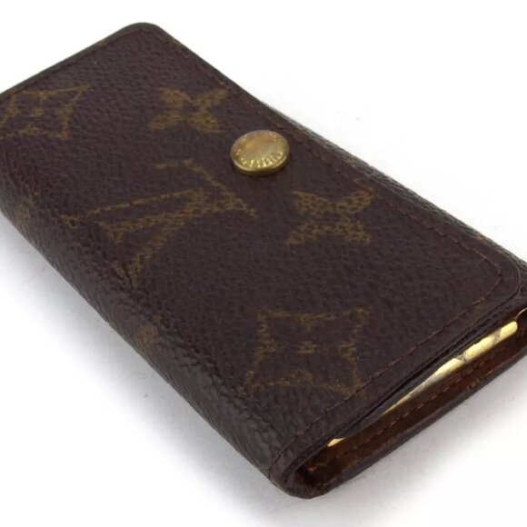 LOUIS VUITTON key case Monogram Monogram canvas Authentic used T18064 - Picture 4 of 9
